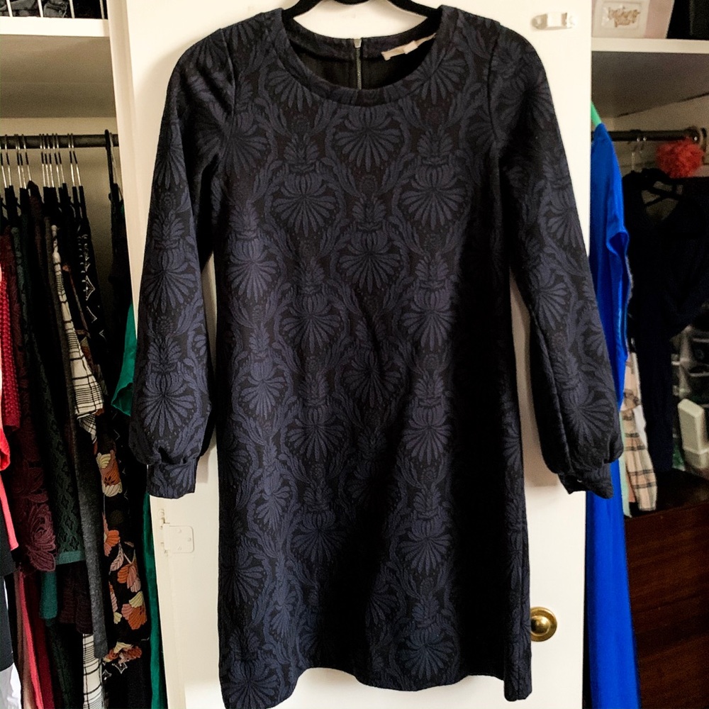 LOFT Jacquard Dress